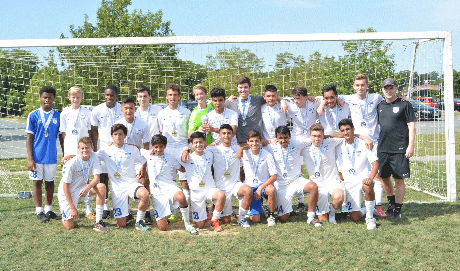 01/02 Boys Capture U16 Premier Division at OBGC Braddock Road Youth Club